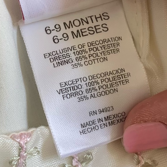 Vintage style baby dress, size 6-9Mo - Picture 2 of 8